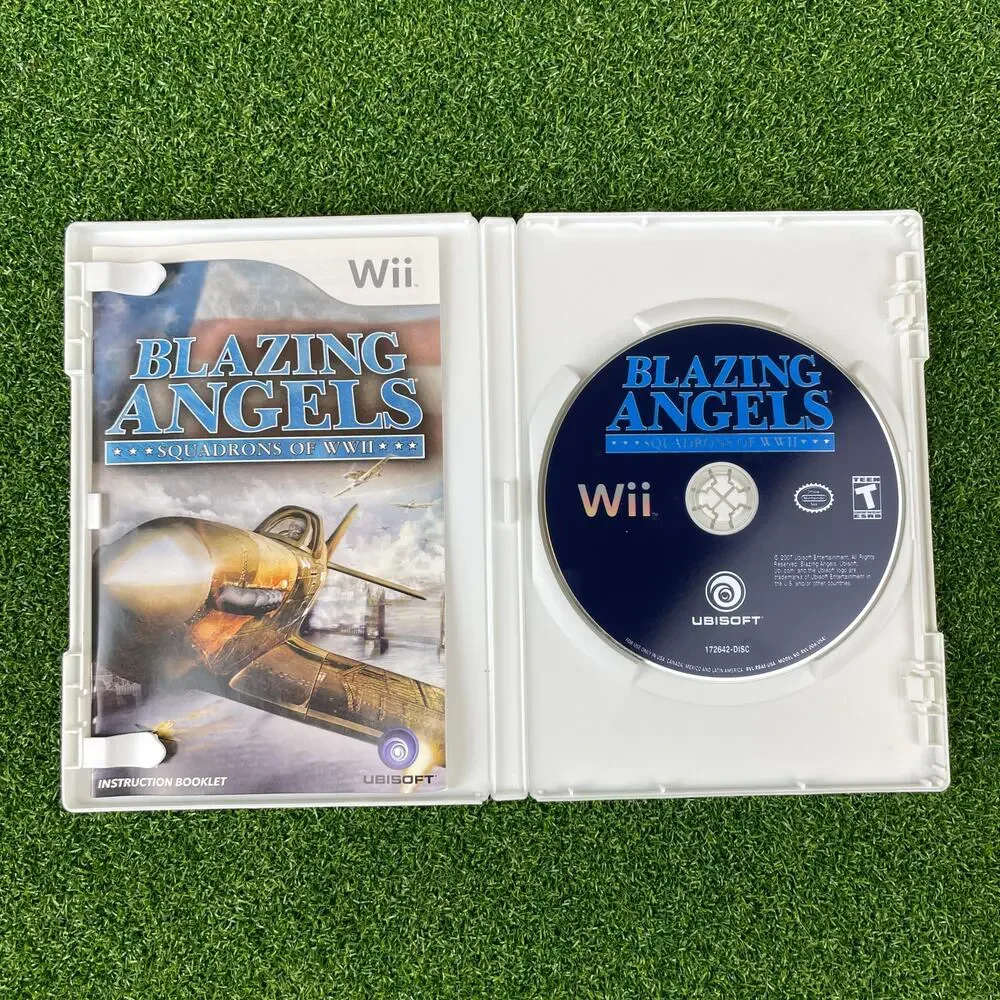 Blazing Angels: Squadrons of WWII Nintendo Wii 2007 Complete